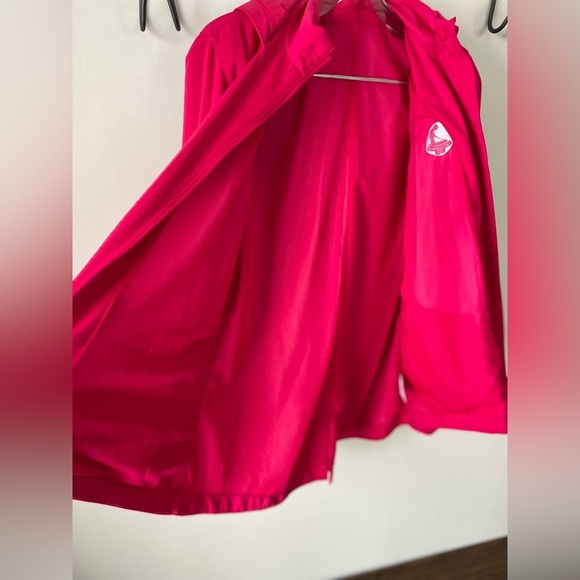 Nike Golf, women’s Large, hot pink Pinehurst zip-up lined lightweight jacket - Picture 4 of 8